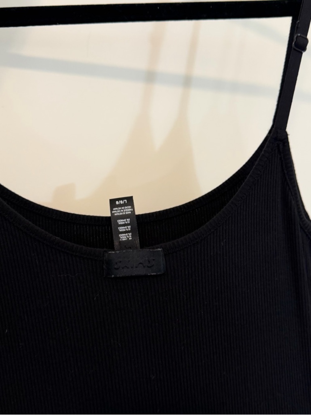 Skims Soft Lounge Long Slip‎ Dress Onyx - Picture 4 of 4